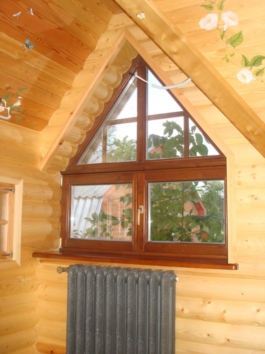 Интерьер мансарды