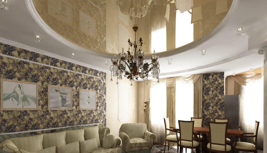 Потолки в современной классике