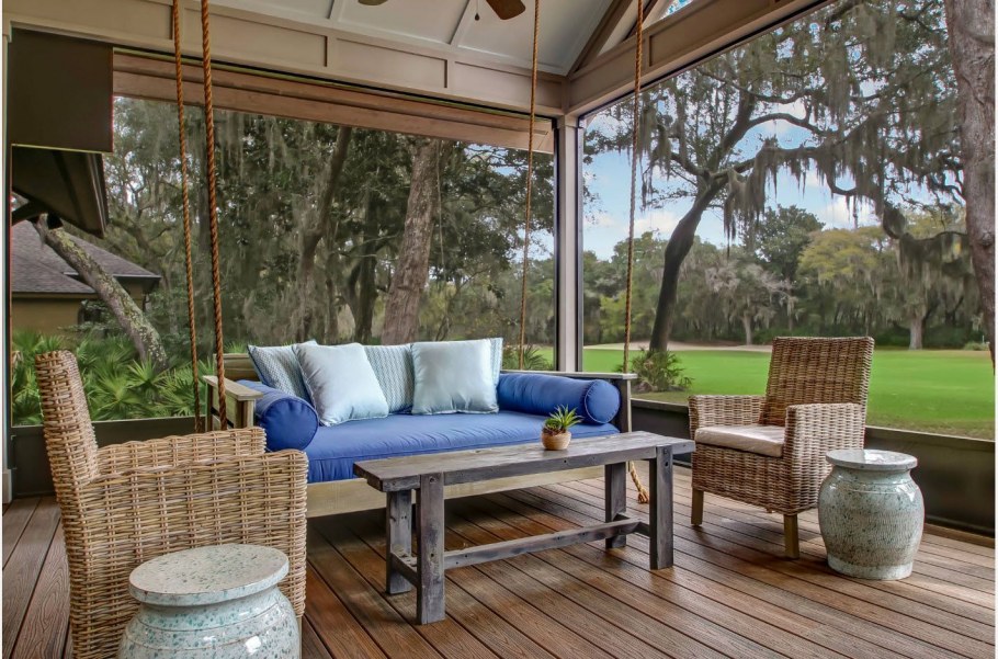 Терраса в стиле Сканди