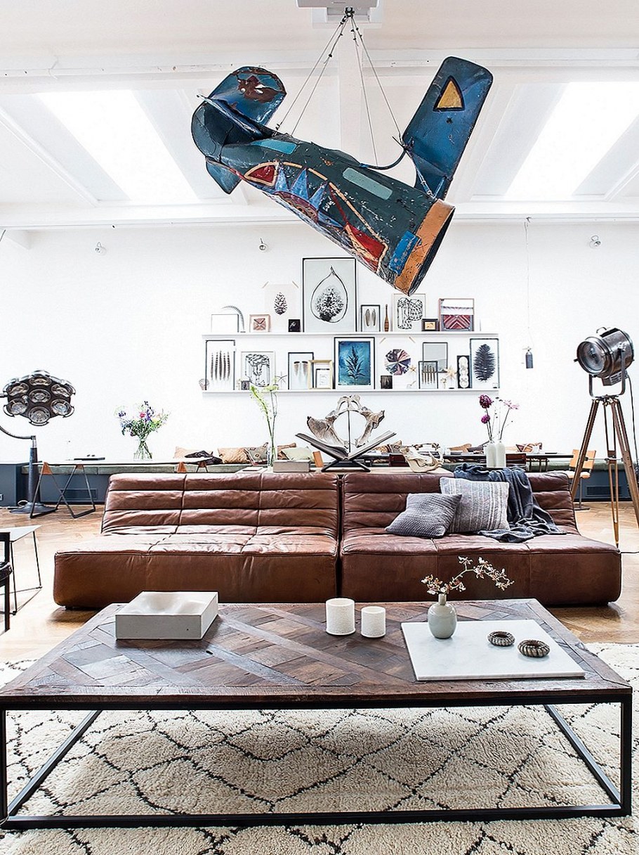 Детали интерьера в стиле лофт