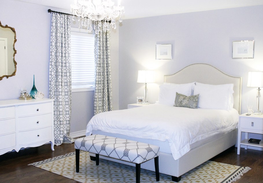 Белая спальня