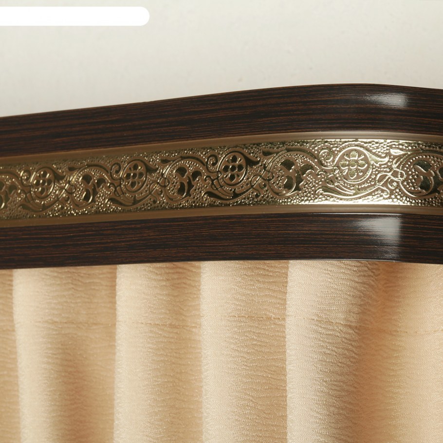 Карниз трёхрядный «Ультракомпакт. Грация золото»