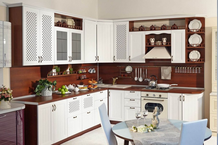 Кухня Кантри сонома эйч зелёный любимый дом