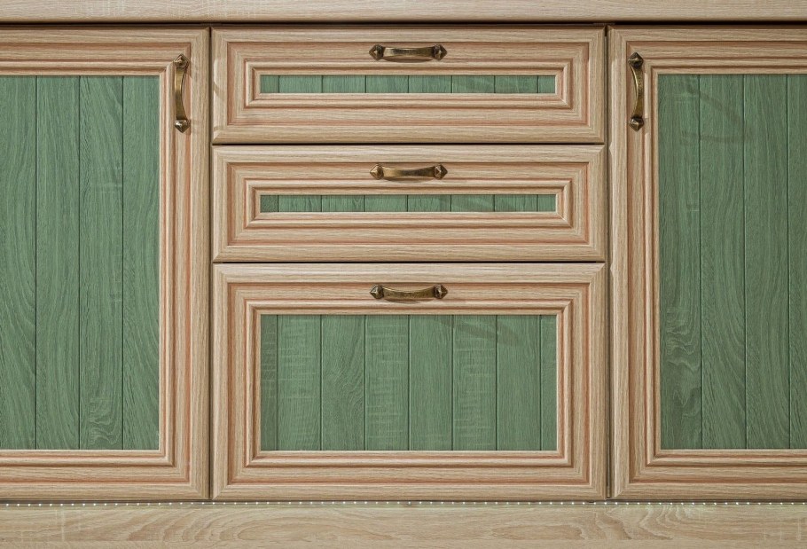 Кухня Прованс дуб сонома трюфель/крем