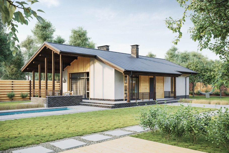 Крыльцо в американском стиле