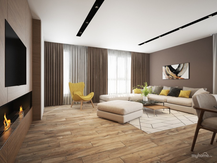 Лучшие проекты отделки квартиры