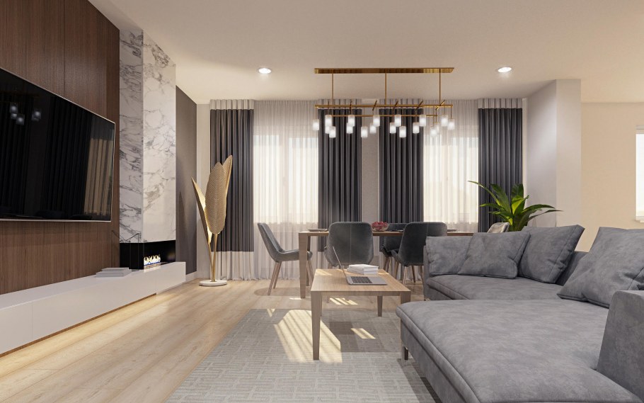 Дизайн проект квартиры СПБ