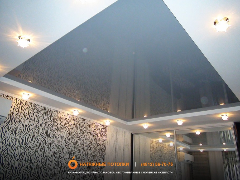 Потолки из гипсокартона для зала