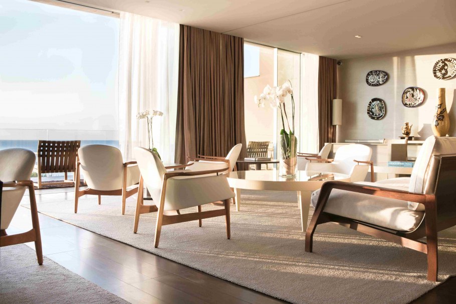 Вилла интерьер на Лазурном берегу Франции