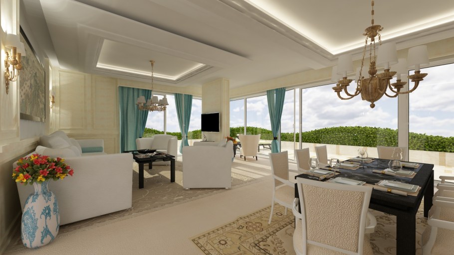 Роскошная квартира в восьмидесятые