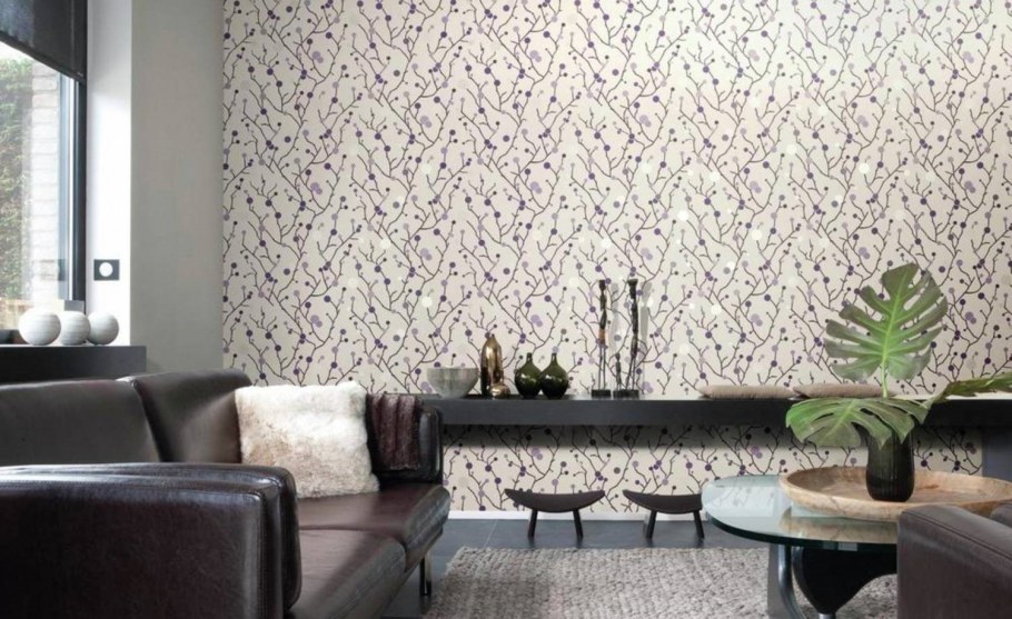 Современные обои для гостиной 2021