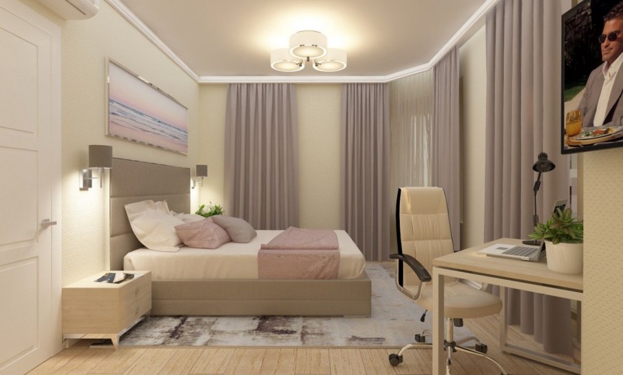 Спальни интерьер для семьи