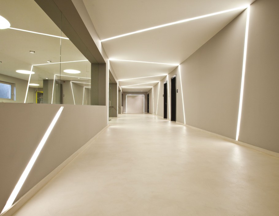 Линейные светильники в интерьере