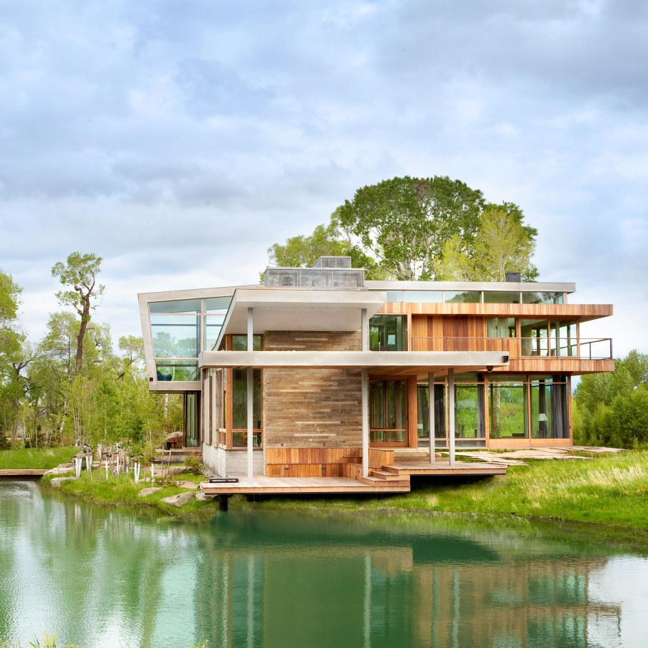 Дом Уилла Смита озеро