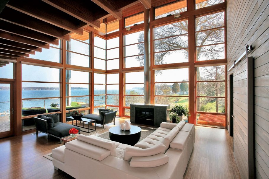 Интерьер фахверк Шале