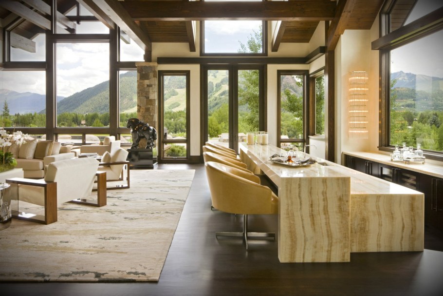 Современный Шале серая Жемчужина во Франции