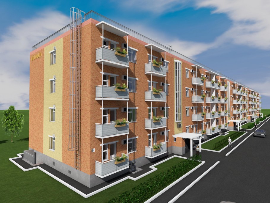 Многоэтажный дом