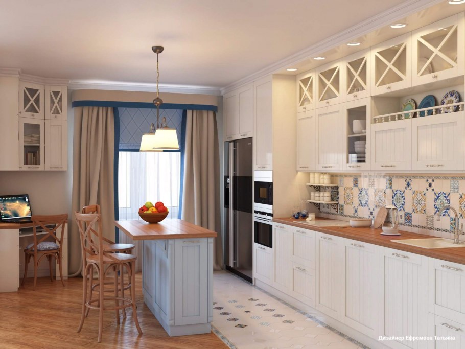 Кухня в средиземноморском стиле