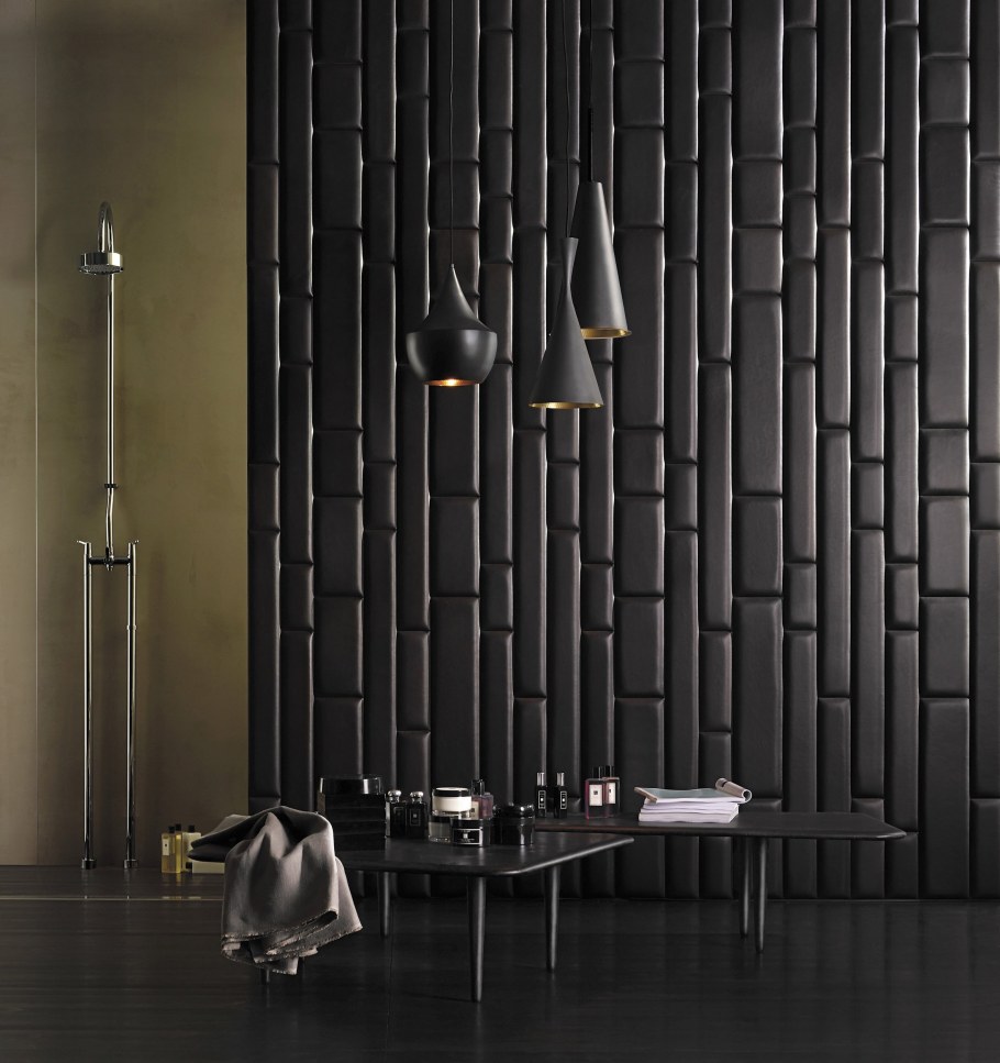 Кожаные панели для стен