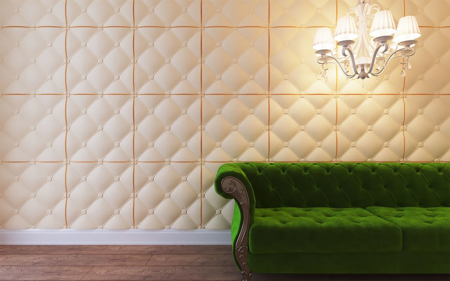 3д панели каретная стяжка