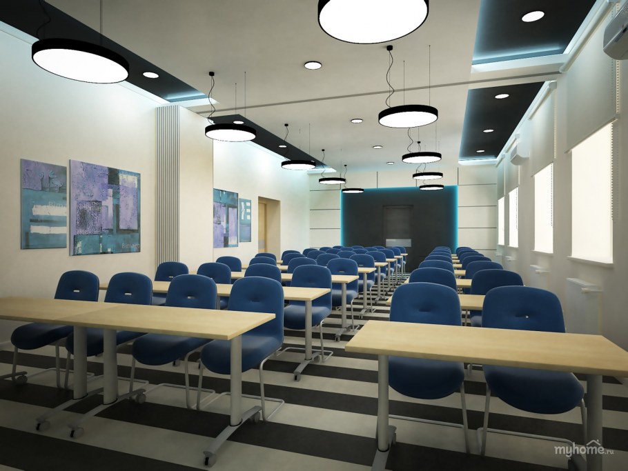 Учебная аудитория визуализация