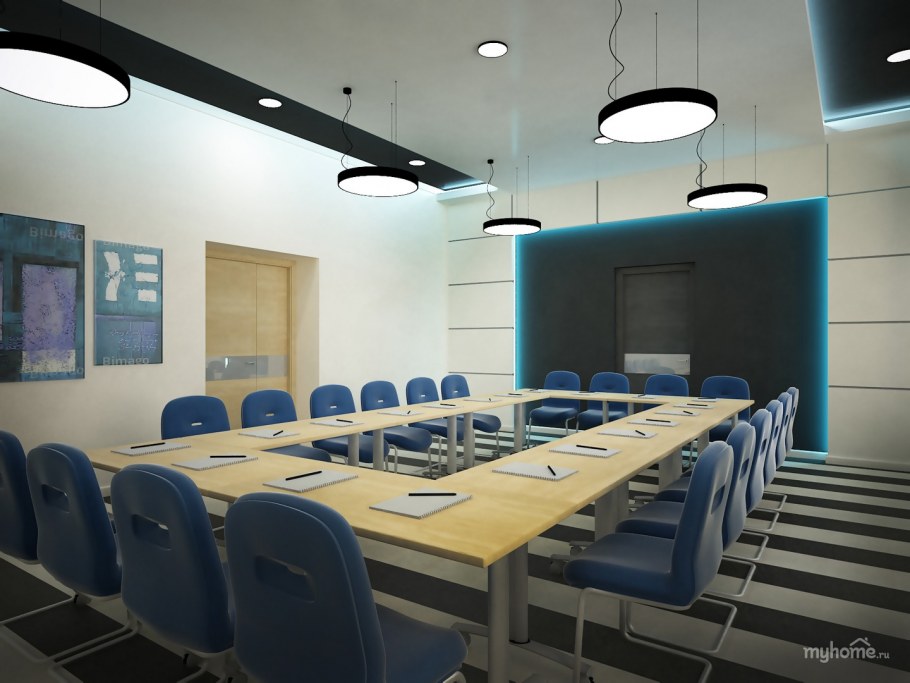 Холл в современной школе