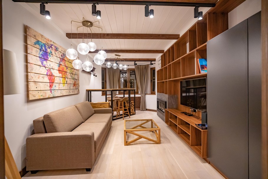 Студия 30 кв в стиле лофт