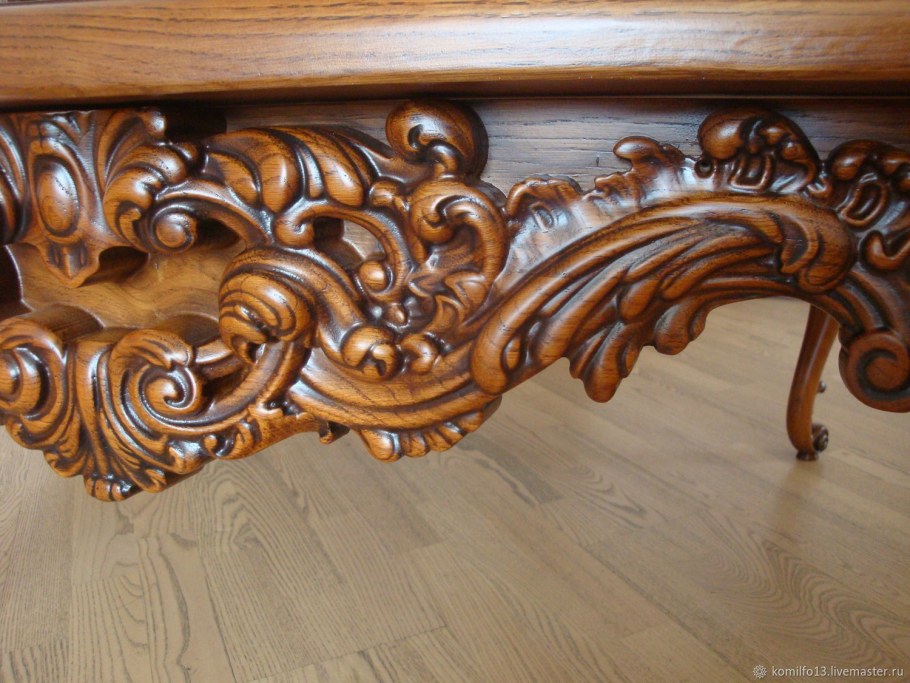 Ручная резная мебель