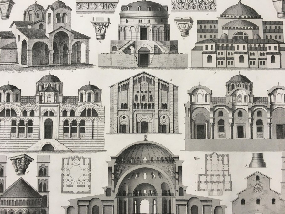 Гравюра собаки. Bibliographisches Institut in Leipzig