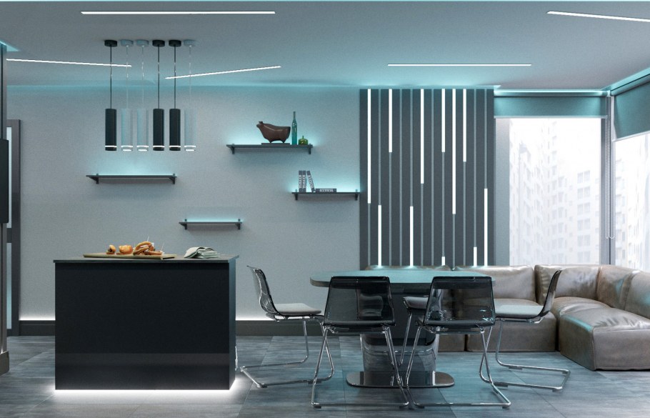 Украшения в стиле Хай тек