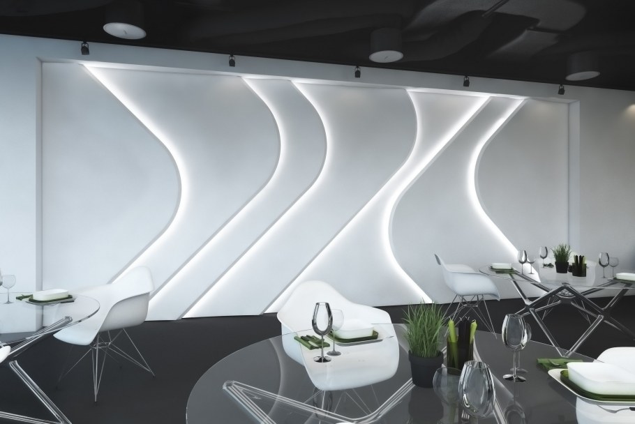 3д панели Zaha