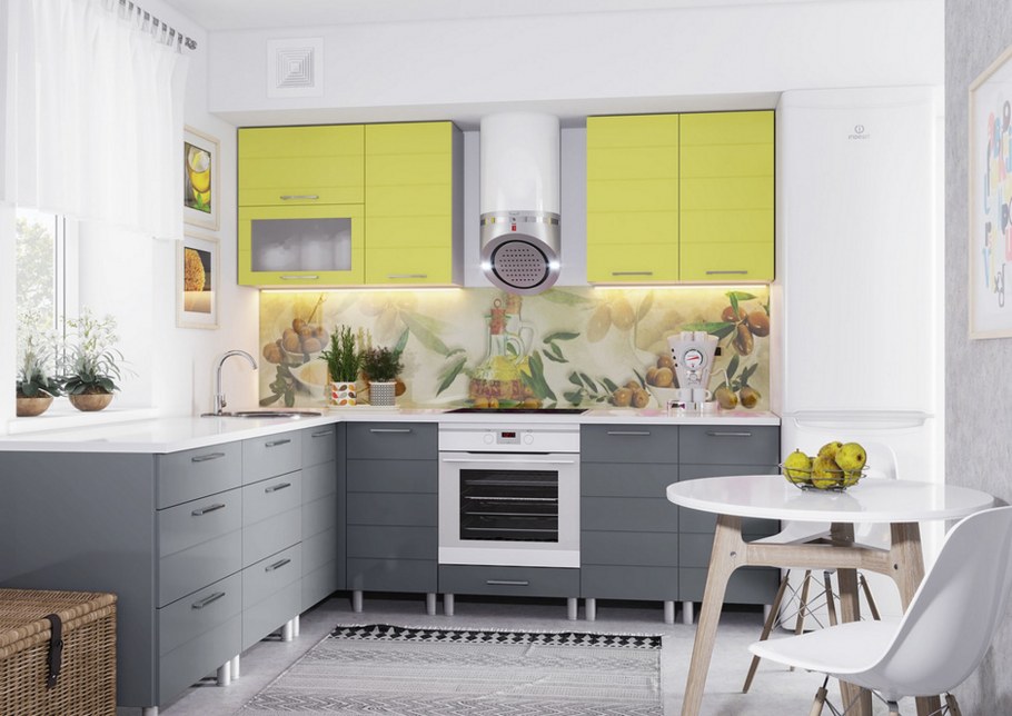 Сурская мебель кухня Прованс ваниль