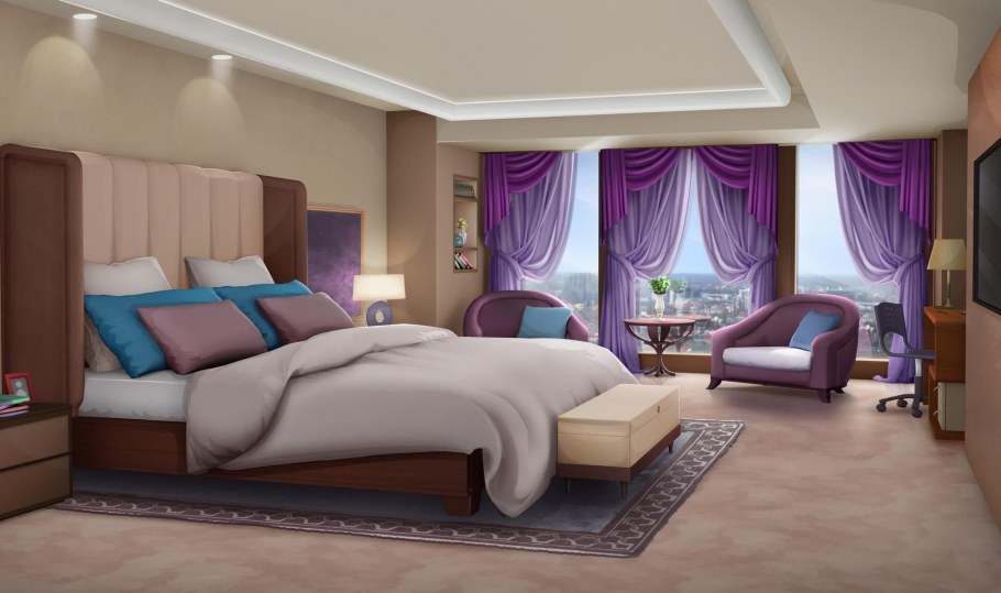 Аниме спальня для гача лайф