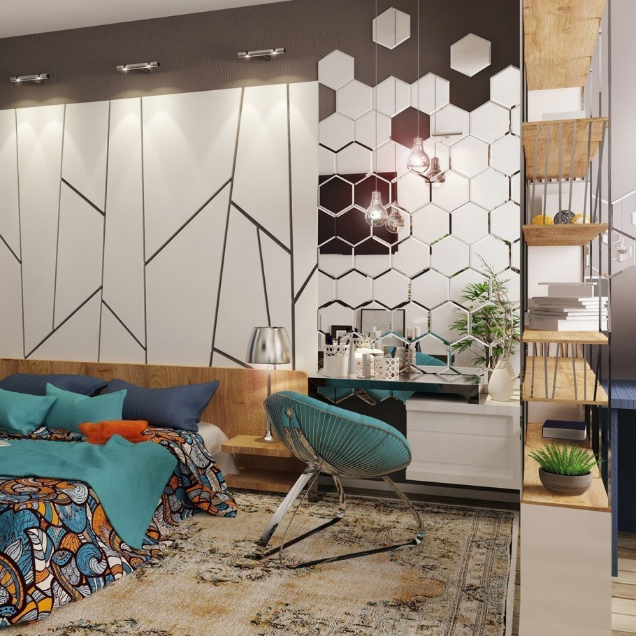 Плитка зеркальная Ika квадрат 250х250 с фацетом