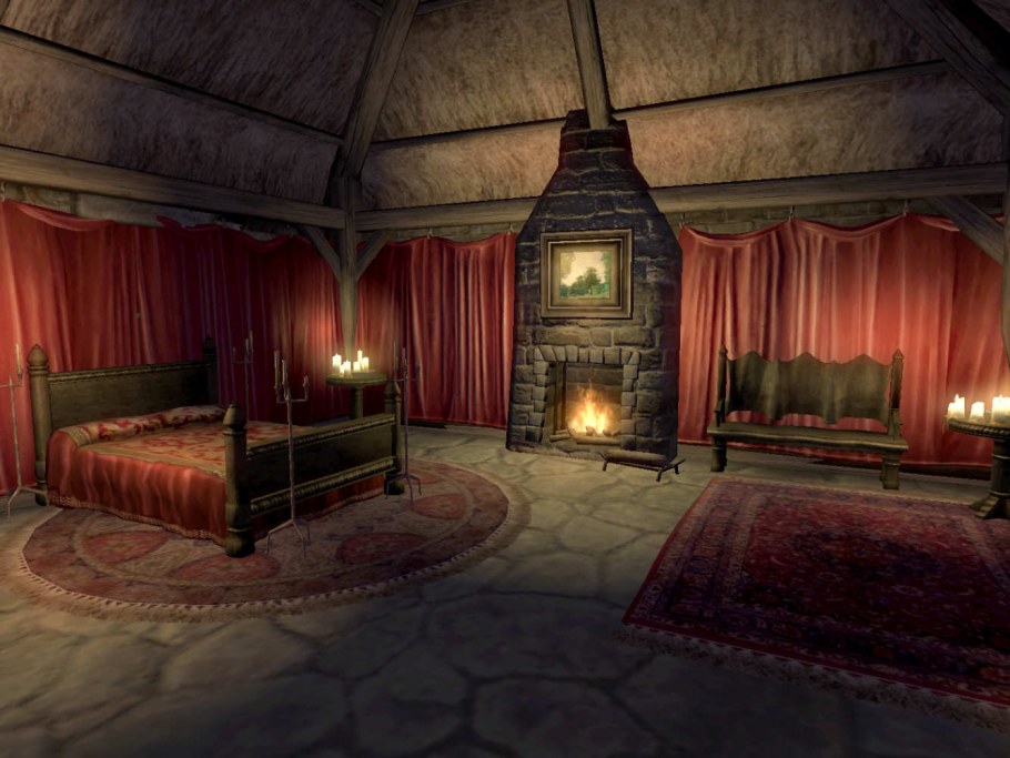 The Elder Scrolls Oblivion интерьер