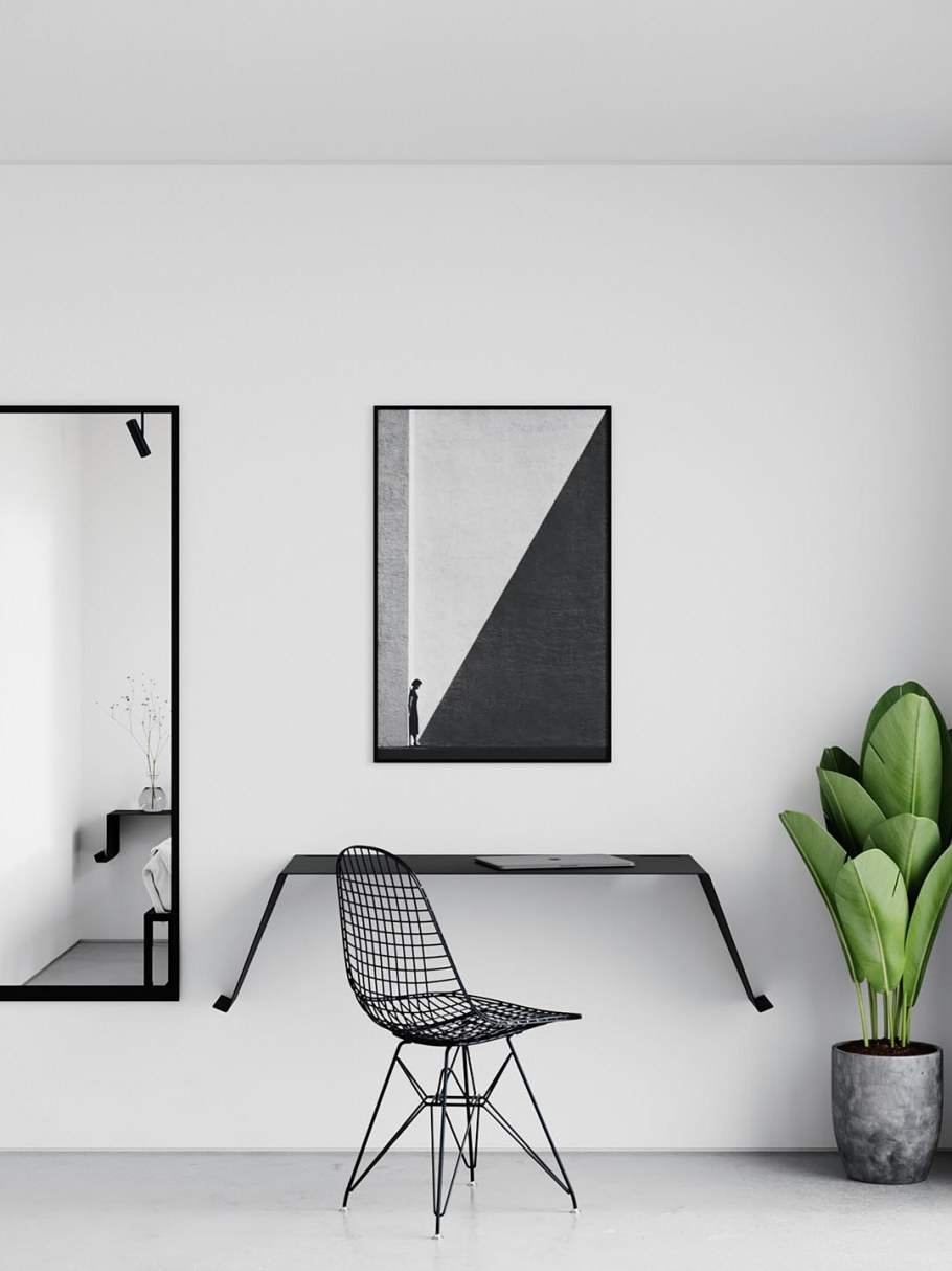 Зеркала в интерьере Минимализм