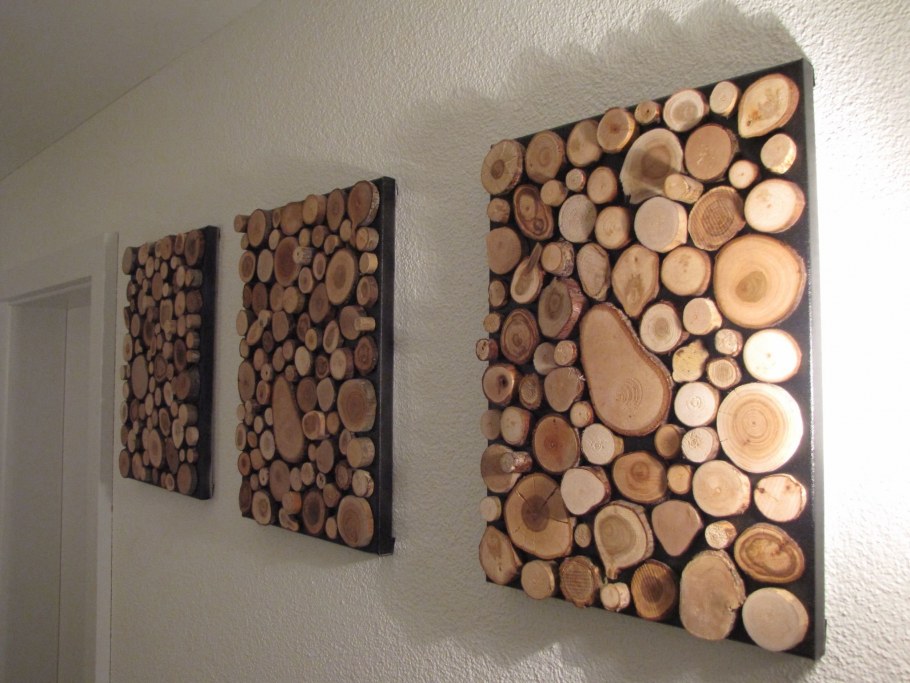 Панно из спилов