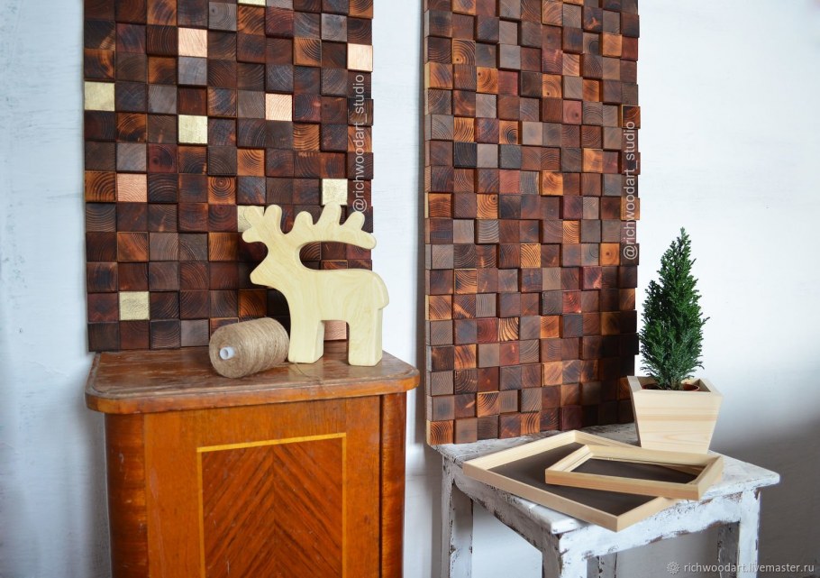 Полки из спилов