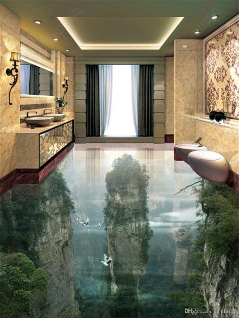 Наливной пол 3d