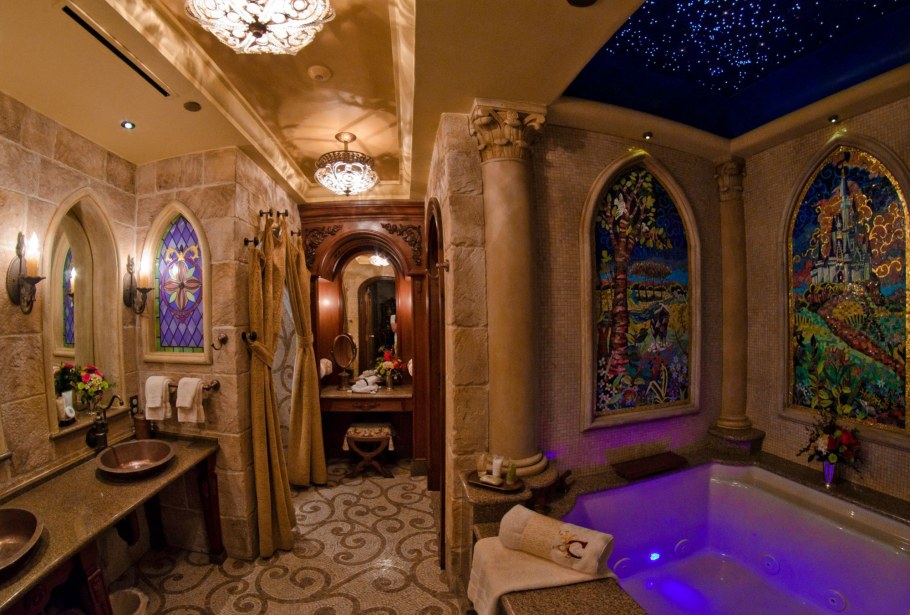 Ванна арт деко золото