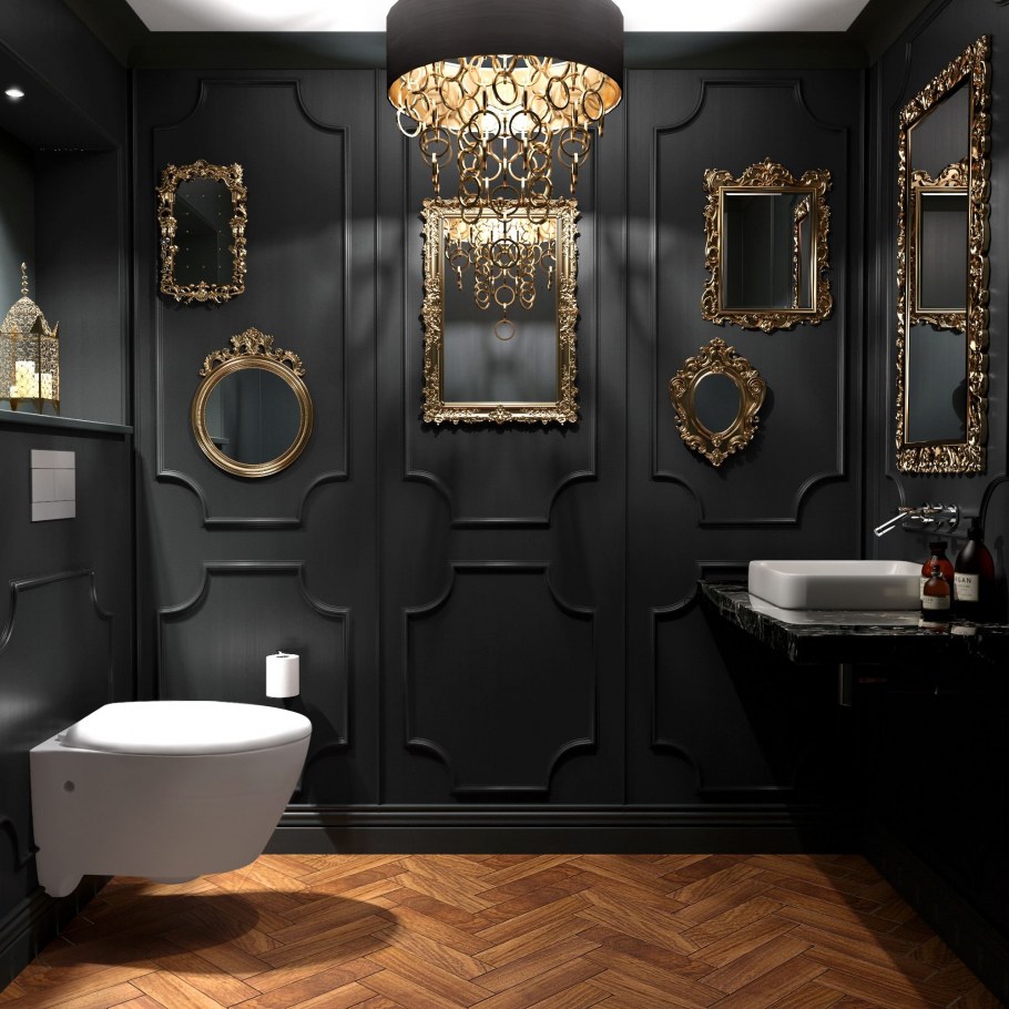 Ванная в викторианском стиле