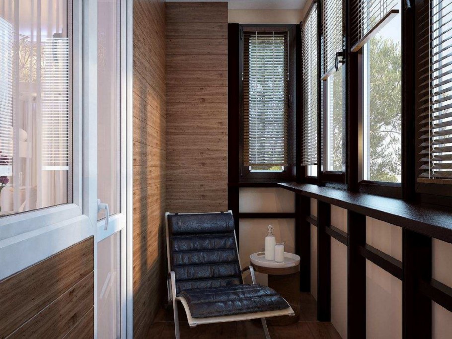 Интерьер лоджии