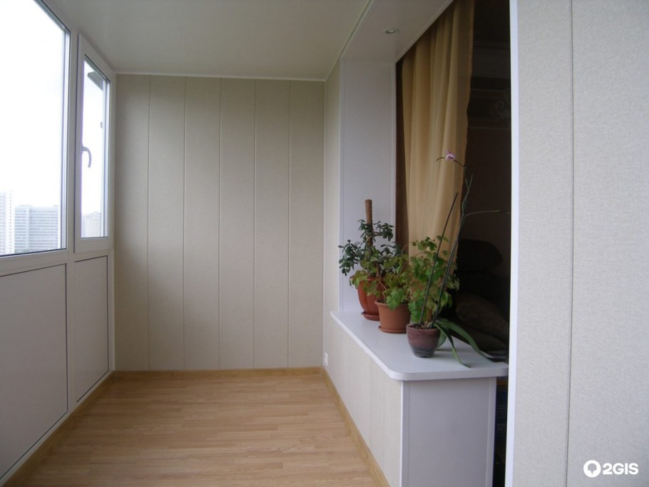 Отделка лоджии Лондон парк