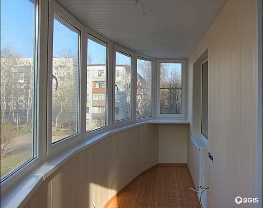 Внутренняя отделка балкона