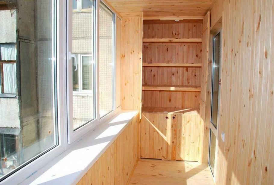 Интерьер лоджии