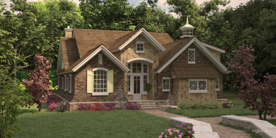 Забор стиль Тюдоров