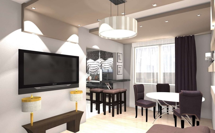 Совмещение кухни и гостиной в хрущевке