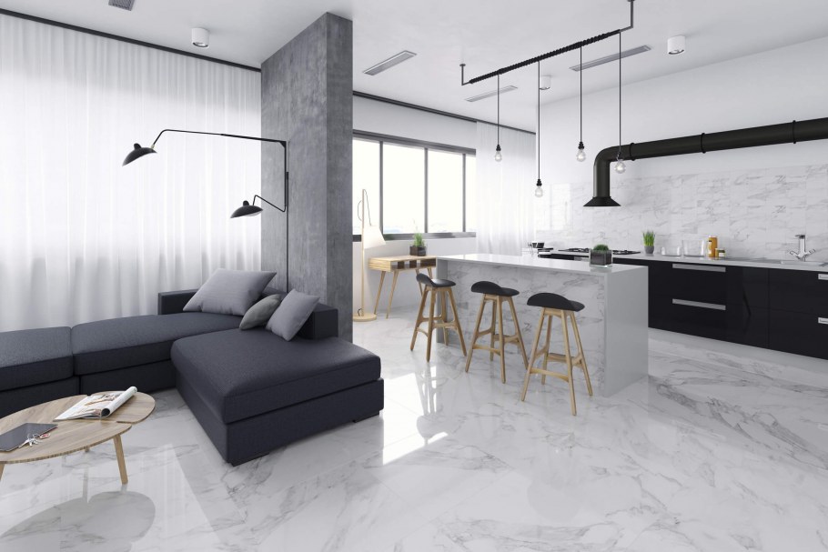 Керамогранит Carrara White Shine RC 60x60