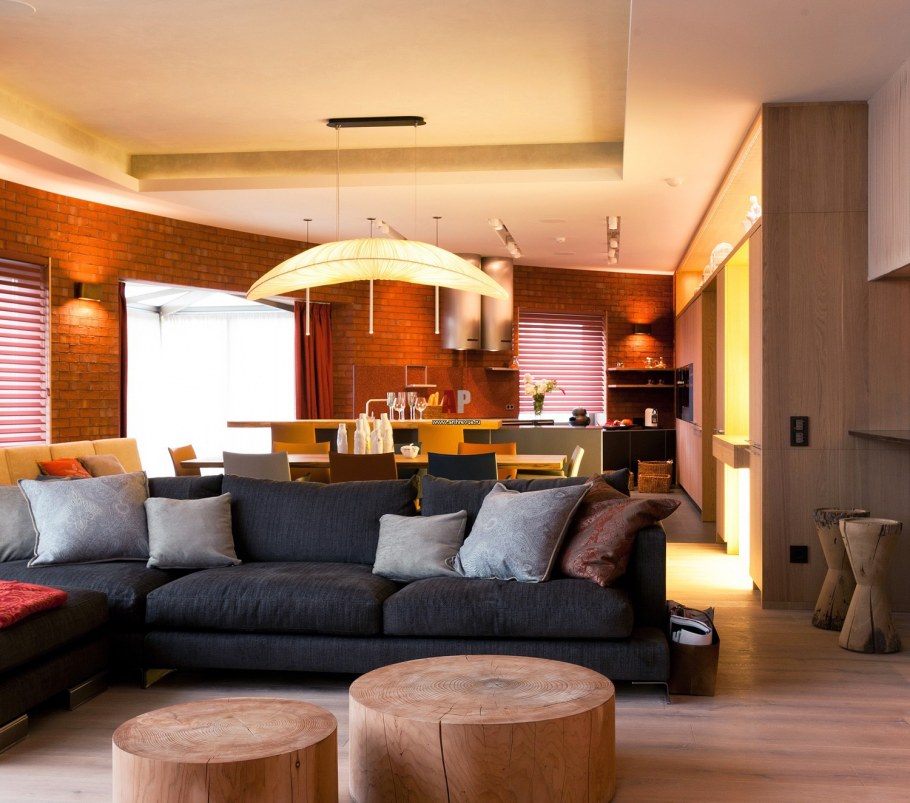 Интерьер больших квартир