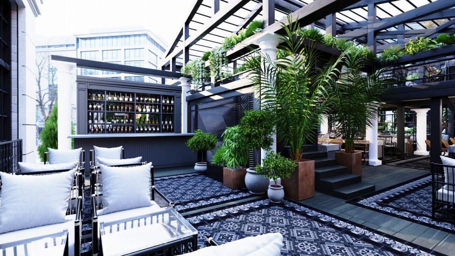 Веранда патио терраса